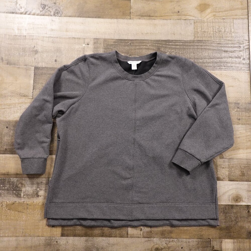 Athleta Retroplush Crewneck Sweatshirt Women’s 2X Gray Athleisure